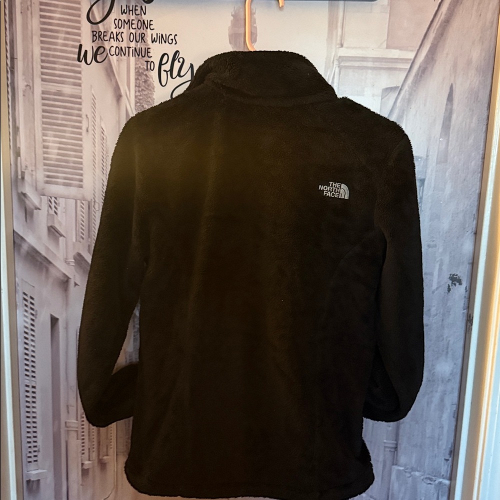 Women’s black north face sweater/fleece jacket - Picture 5 of 6